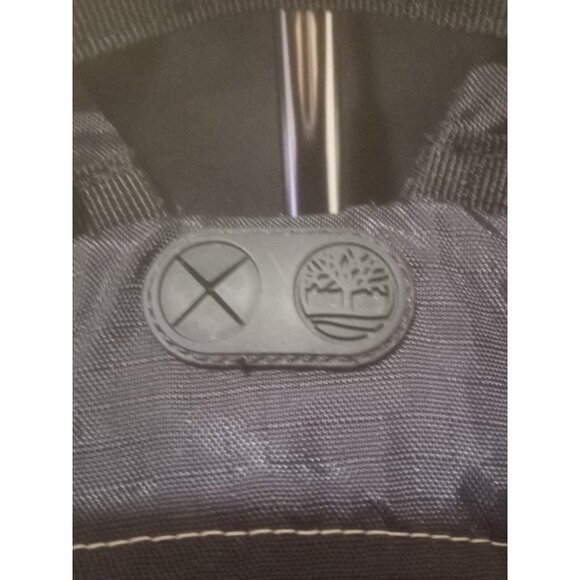 Timberland Black Tan Backpack with Multiple Pockets and Adjustable Straps - Picture 7 of 13